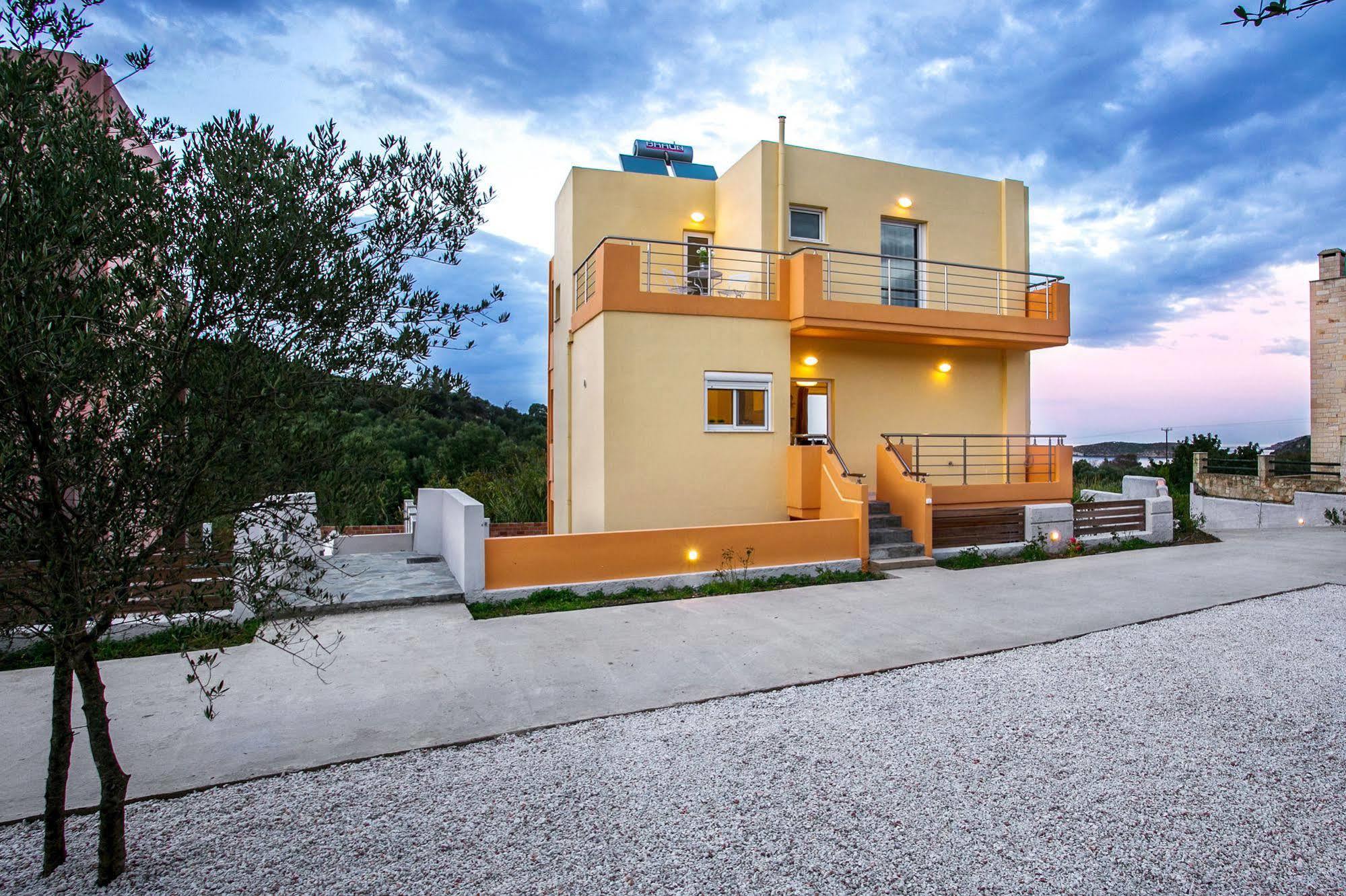 Cyan Icons Villas Tsivaras Bagian luar foto