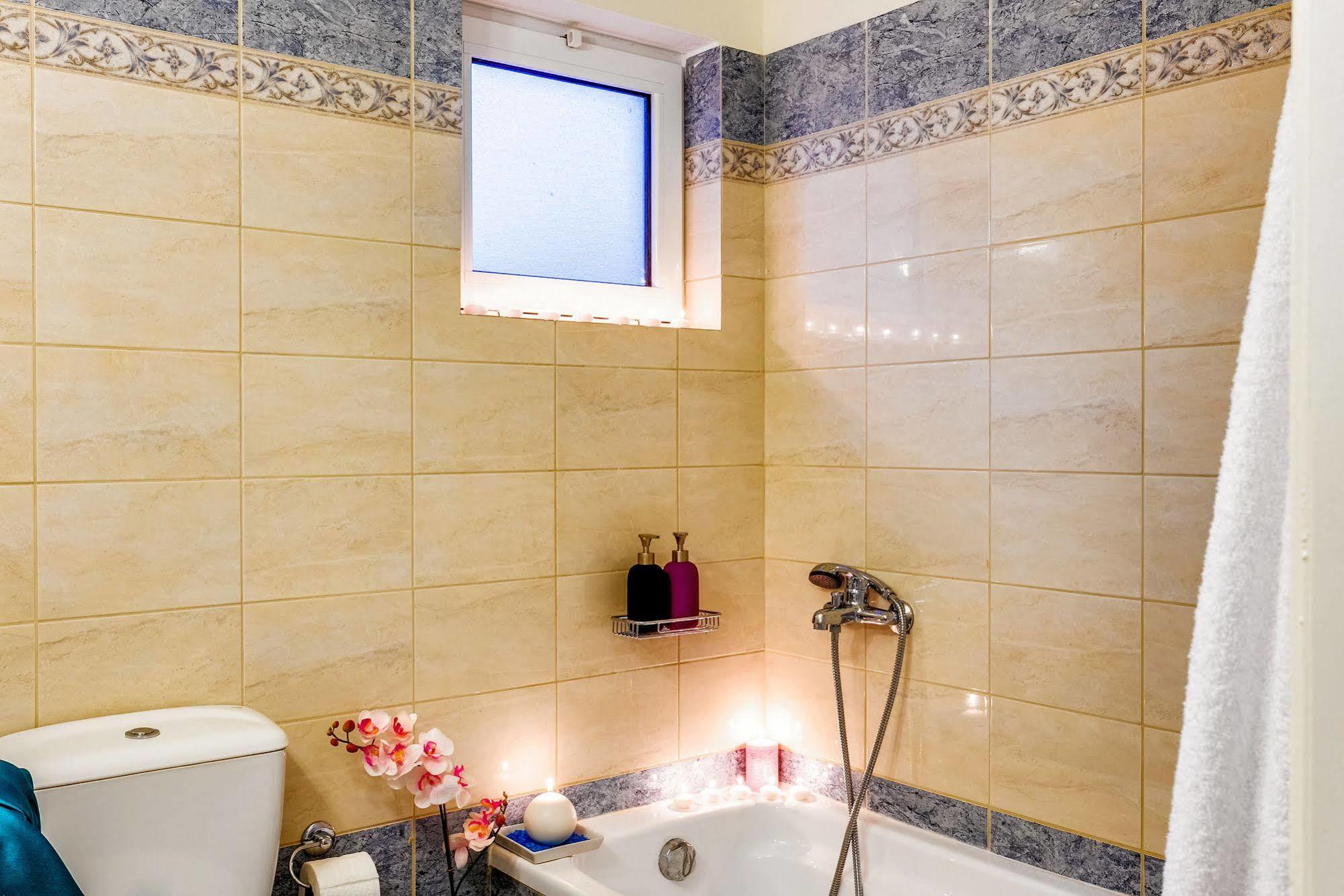 Cyan Icons Villas Tsivaras Bagian luar foto