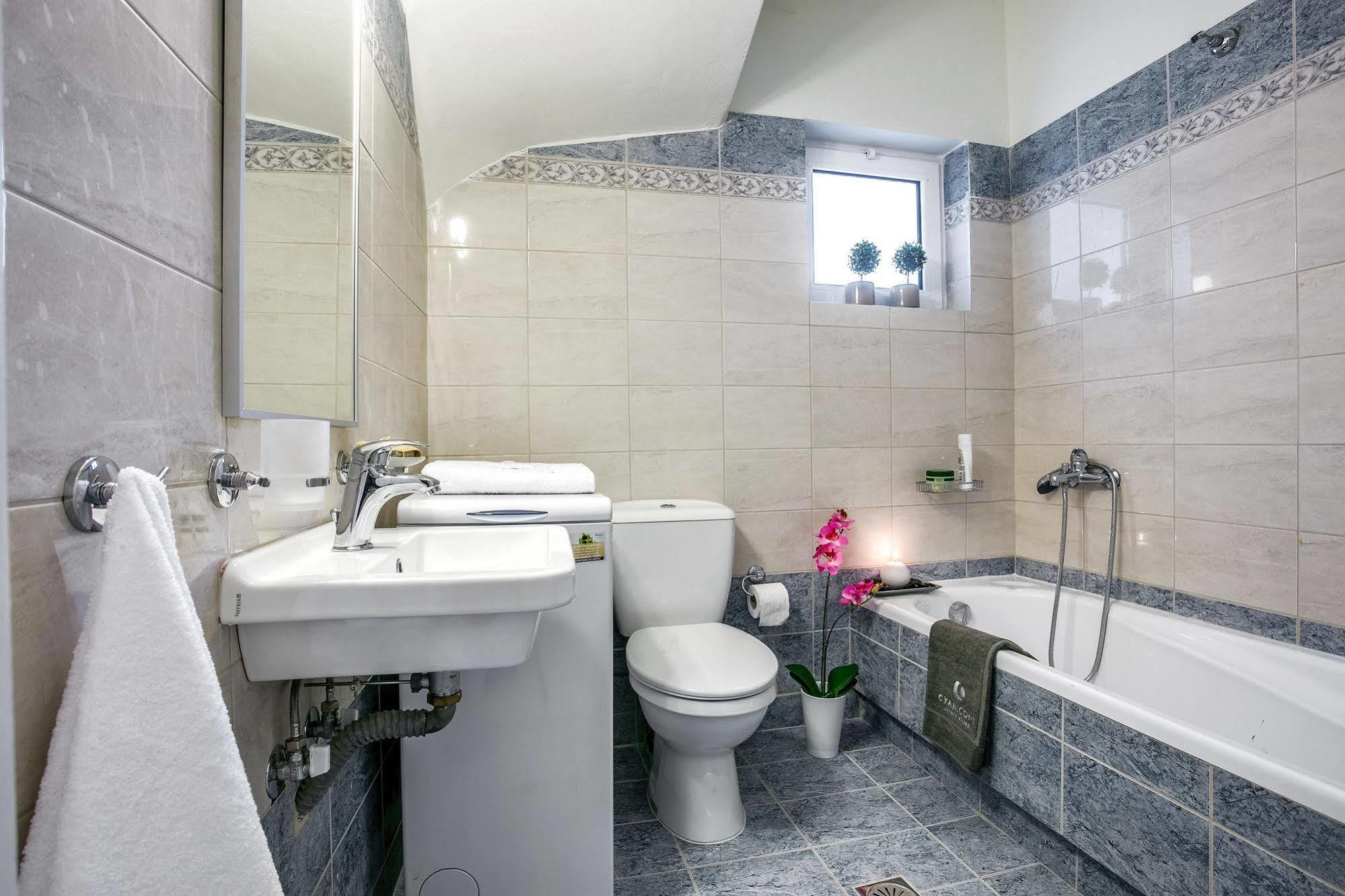 Cyan Icons Villas Tsivaras Bagian luar foto